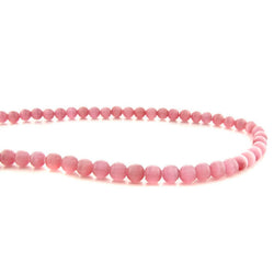 4mm Fiberoptic Cats Eye Round Rose 4CE08