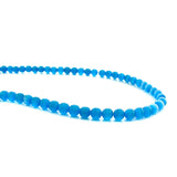 4mm Fiberoptic Cats Eye Rounds Vivid Blue 4CE11