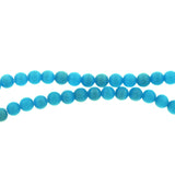 4mm Fiberoptic Cats Eye Rounds Vivid Blue 4CE11