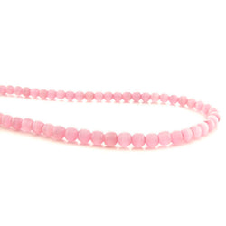 4mm Fiberoptic Cats Eye Round Pink 4CE12