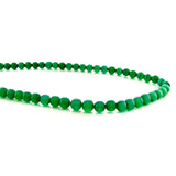 4mm Fiberoptic Cats Eye Round Dk Green 4CE14