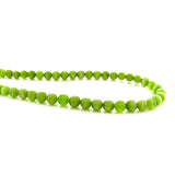 4mm Fiberoptic Cats Eye Round Green 4CE22