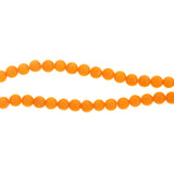 4mm Fiberoptic Cats Eye Round Med Orange 4CE24