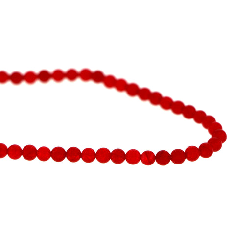 4mm Gemstone Rounds Ruby 4GR01