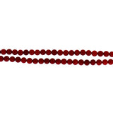 4mm Gemstone Rounds Coral 4GR04