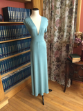 Long Sea Foam Green Soft Timeless Gown