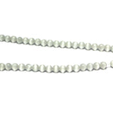 6mm Fiberoptic Cats Eye Round White 6CE05