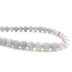 6mm Fiberoptic Cats Eye Round Gray 6CE18