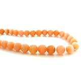 6mm Fiberoptic Cats Eye Round Orange 6CE24
