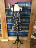 Floral Wide Strap Silky Chemise