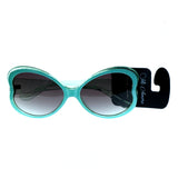 UV protection Butterfly-Sunglasses Two-Tone & Gray Colored #3919