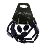 Mi Amore Bracelet-Earring-Set Purple