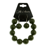 Mi Amore Bracelet-Earring-Set Green