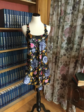 Floral Wide Strap Silky Chemise