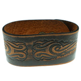 Tribal Adjustable Mens-Bracelet Brown Color  #3230