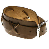 Brown Synthetic-Fiber Mens-Bracelet #3227