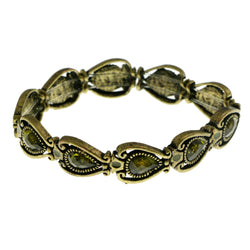 Mi Amore Stretch-Bracelet Multicolor/Gold-Tone