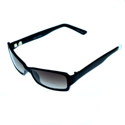 Mi Amore UV protection Rectangle-Sunglasses Black Frame/Gray Lens