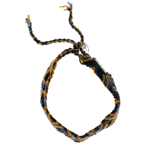 Colorful Fabric Friendship-Bracelet #4180