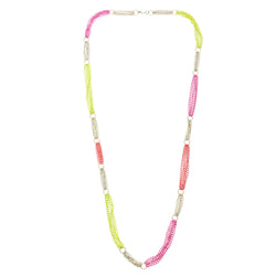Colorful Metal Long-Necklace #3296