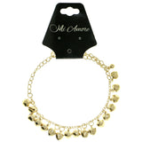 Bell Charm-Anklet Gold-Tone Color  #4057