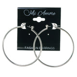 Silver-Tone & Gold-Tone Colored Metal Multiple-Earrings #3586