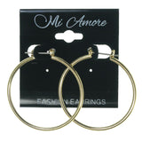 Silver-Tone & Gold-Tone Colored Metal Multiple-Earrings #3586