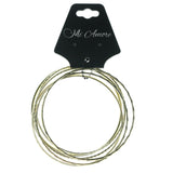 Gold-Tone Metal Multiple-Bracelets #3569