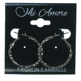 Silver-Tone & Gold-Tone Colored Metal Multiple-Earrings #3611