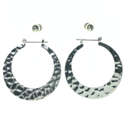 Silver-Tone Metal Multiple-Earrings #3619