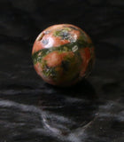 6mm Gemstone Rounds Unakite Gr06