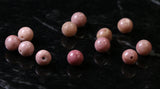 6mm Gemstone Rounds Rhodonite Gr10