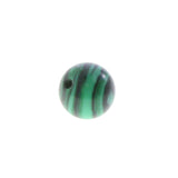 6mm Gemstone Rounds Malachite B GR14