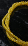 6mm Gemstone Rounds Yellow Jade Gr21