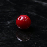 6mm Gemstone Rounds Coral Gr25