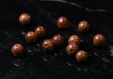 6mm Gemstone Rounds Goldstone Gr26