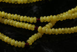 7x4mm Yellow Amber Gemstone Discs GR33