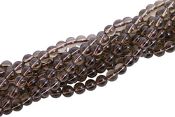 6mm Round Smokey Quartz Gemstone GR35