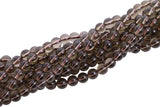 6mm Round Smokey Quartz Gemstone GR35