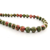 6mm Gemstone Rounds Unakite Gr06