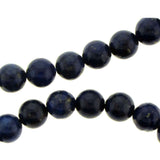 6mm Gemstone Rounds Lapis GR09