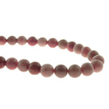 6mm Gemstone Rounds Rhodonite Gr10