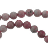 6mm Gemstone Rounds Rhodonite Gr10