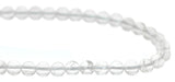 6mm Gemstone Rounds Clear Quartz Gr11 - Mi Amore