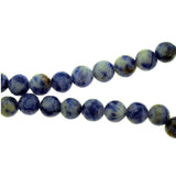 6mm Gemstone Rounds Sodalite Gr12