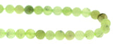 6mm Gemstone Rounds Nephrite Jade Gr20 - Mi Amore