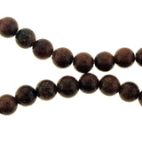 6mm Gemstone Rounds Goldstone Gr26
