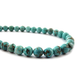 5.5mm Gemstone Round African Turquoise GR38