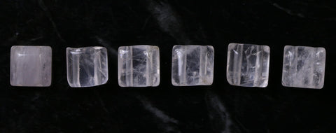 10x10mm Gemstone Rose Quartz GRS14