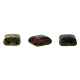 10X10mm Gemstone Spacer Unakite Grs07